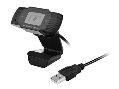 Conceptronic Amdis 720P Hd Webcam with Microphone, W128254605 (Microphone)