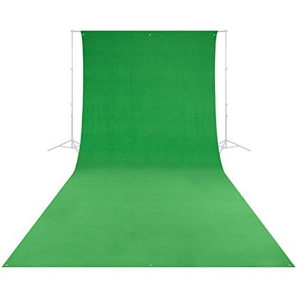Westcott 132 9x20-Feet Green Screen Background - color: Chroma Key Green