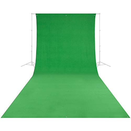 Westcott 132 9x20-Feet Green Screen Background - color: Chroma Key Green