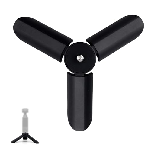 Mini Tripod for DJI Osmo Pocket 4P/4/3/2 & Action 6/5 Pro/4/3/Nano, Portable Tabletop Tripod Stand, Hand Grip Selfie Stick with 1/4'' Screw for Insta360 Luna Ultra X5/X4/X3