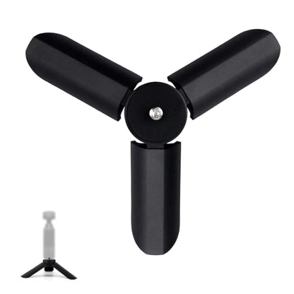 Mini Tripod for DJI Osmo Pocket 4P/4/3/2 & Action 6/5 Pro/4/3/Nano, Portable Tabletop Tripod Stand, Hand Grip Selfie Stick with 1/4'' Screw for Insta360 Luna Ultra X5/X4/X3