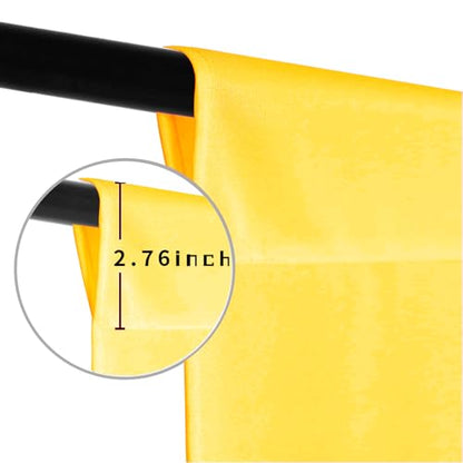 Yellow Photo Backdrop for Photoshoot Photography Background Studio Backdrop Streaming Video Shooting 5x7FT - color: Yellow, size: 5X7 FT