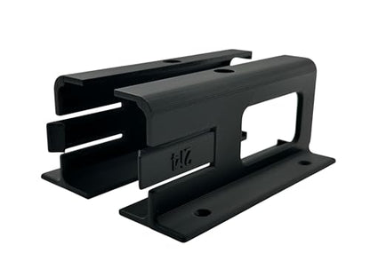 Desk Mount Kit for Focusrite Scarlett 2i4 (1st & 2nd Gen) - Under Desk Mount Brackets with Reversible Clips - Secure Mounting Accessories