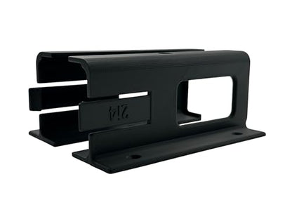 Desk Mount Kit for Focusrite Scarlett 2i4 (1st & 2nd Gen) - Under Desk Mount Brackets with Reversible Clips - Secure Mounting Accessories