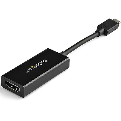 StarTech USB-C to HDMI 2.0b Adapter Dongle, 4K 60Hz, HDR10, DP 1.4 Alt Mode - color: Black, style: 4K 60Hz HDR10