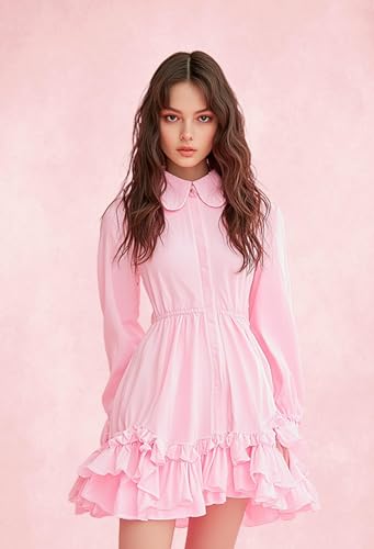 Kate 6.5x10ft/2x3m Pink Backdrops Abstract Sweet Girls Pink Seamless Portrait Background Photo Studio Props - color: Pink, size: 6.5x10ft