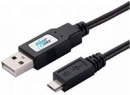 Master Cables Replacement USB Data Sync & Charging Cable Compatible with Sony Cybershot Cameras – Fits DSC-HX, WX, TX, W, RX, QX Series: HX90V, HX400V, WX350, TX30, RX100, QX10 & More