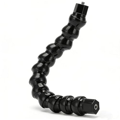 Yosoo Health Gear Camera Mount Arm, 12 Sections Flexible Sports Camera Clamp Arm, 1/4in Screw Holes, Compatible with Action Cameras