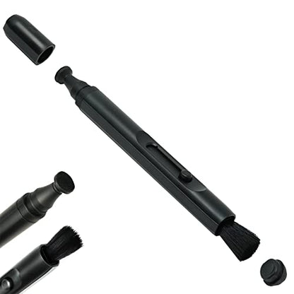 UES Double-Ended Lens Cleaning Pen: Soft Brush and Nano Carbon Tip for Crystal Clear Optics Works with Camera Lens Binoculars Monocular VR headset Drone Telescope Microscope and other optical products
