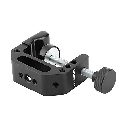CAMVATE Universal C-Clamp for Desktop Mount Holder with 1/4"-20 & 3/8"-16 Thread Hole - 1121