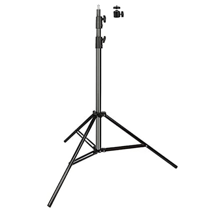 Aluminum Alloy Photography Tripod Stand, 9.19 Feet/2.8m Studio Lighting Tripod Stand for Video Lights, Photography Lights, Reflectors, Softboxes, Umbrellas - size: 1 Pack