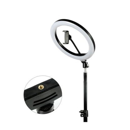 10'' Ring Light Replacement Parts USB Switch Phone Holder 1/4 Screw Joint Without Tripod Stand for Photography LED Circle Lamp Ringlight Video Live Streaming Fill Lights Camera Webcam