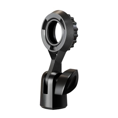 Metal Microphone Clip Microphone Shock Mount Bracket Holder Simple Stand Accessories Use Flexible Angled Desktop Condenser Mic Stand - color: without conversion A