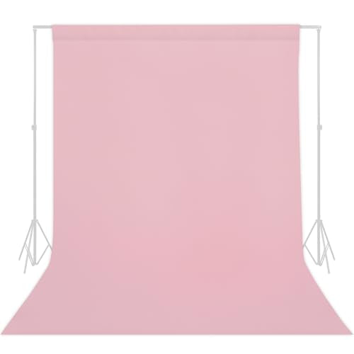TRLYC Pink Background Backdrop - 5x7 FT Photography Booth Backdrop Background Screen for Photo Backdrop Video Photo Studio Screen Seamless for Party Birthday Wedding Photography - color: Pink, size: 5x7FT