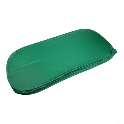 Portable Green Screen Background for Chair Foldable Velvet Chroma Key Panel for Video Streaming and Photography Compact Storage Bag Included 102x103cm Full Body Setup for Home Office Studio