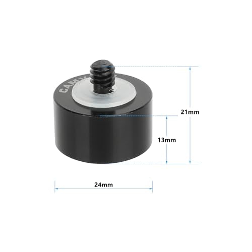 CAMVATE Mic Stand Adapter 1/4" Male to 5/8" Female for Microphone Holder - 1313