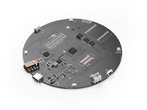 reSpeaker XVF3800 USB Microphone Array, 4-Mic AI Voice Capture with Noise Cancellation & 360° Far-Field Pickup, Plug & Play for Raspberry Pi, Jetson & Voice Assistants