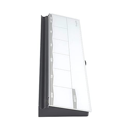 ECR4Kids MessageStor Keyboard Write and Store, Desk Organizer, Grey