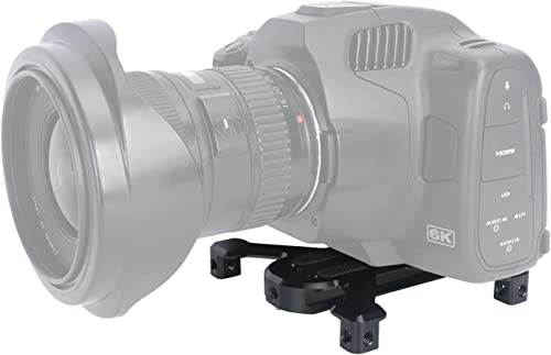 NICEYRIG Quick Release Plate for Arca-Swiss Standard, Tripod/Ground Shooting Switch Plate with Four-feet Stand Support for Heavy Camera, Camcorder - 520 - size: 4.3 Inch
