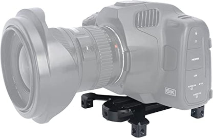 NICEYRIG Quick Release Plate for Arca-Swiss Standard, Tripod/Ground Shooting Switch Plate with Four-feet Stand Support for Heavy Camera, Camcorder - 520 - size: 4.3 Inch