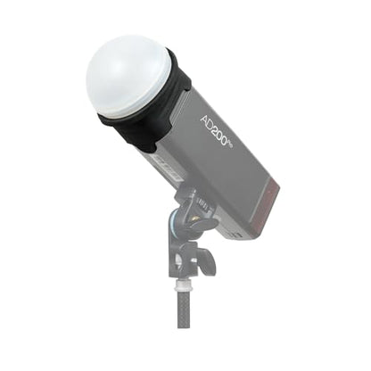 Rogue Magnetic Flash Dome + Rogue Flash Adapter Standard v2 | Use the Flash Dome soft diffuser on your speedlight with the included Flash Adapter - color: Rogue Flash Dome + Standard Flash Adapter V2