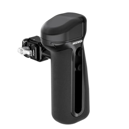 NEEWER Quick Release Side Handle with Anti Off Cold Shoe, 360° Rotation, Silicone Nonslip Grip, Compatible with iPhone 16 Pro Max S25 Ultra Phone Cage Accessories, PA148 - style: PA148