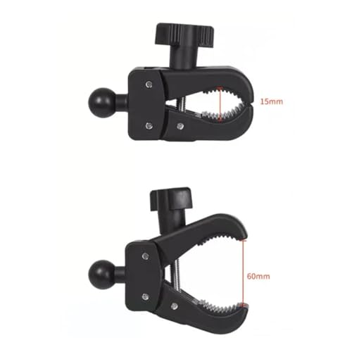 Universal Clamp-On Tablet & Phone Mount Holder for Surveying Pole Tripod