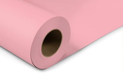 Denny Manufacturing - Seamless Paper Backdrop for Photography, Pink Seamless Paper Roll - Light Pink (86 in x 36 ft) Includes Free Roll Black Gaffer Tape (2 in x 13 ft) - color: Light Pink, size: 86 in x 36 ft