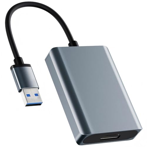 WENTER USB to HDMI Adapter, USB 3.0 HDMI Audio Video Converter Multiple Monitors Display Extender for Laptop Desktop Projector Compatible with Windows 7/8/8.1/10