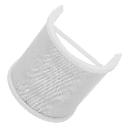 Homoyoyo Pop Filter, U Shaped White Pop Filter, Pop Filter for Microphone, Metal Mesh Layer Microphone Windscreen Cover, Microphone Accessories for Vocal Recording,Youtube Videos,Streaming