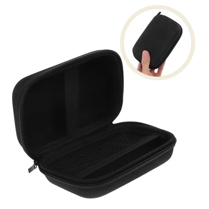 Eva Hard Case for Digital Voice USB Cable Compact Electronics Gear Bag Durable Travel Organizer for Camera Accessories Lightweight and Protective Storage Black Oxford