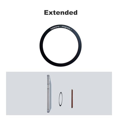 The Magnetic Wallet Stand and Card Holder, The Tripod for iPhone, with Multi - Angle Adjustable Feature, is Compact and Portable, has Strong Magnetic Attraction(Brown) - color: brown