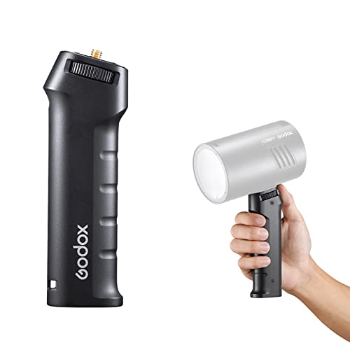 Godox FG-100 Flash Handheld Grip, 1/4" Screw Speedlite Bracket Handle Holder Stabilizers for Godox AD100pro,AD200,AD200pro,AD300pro and Other Speedlight, LED Video Light