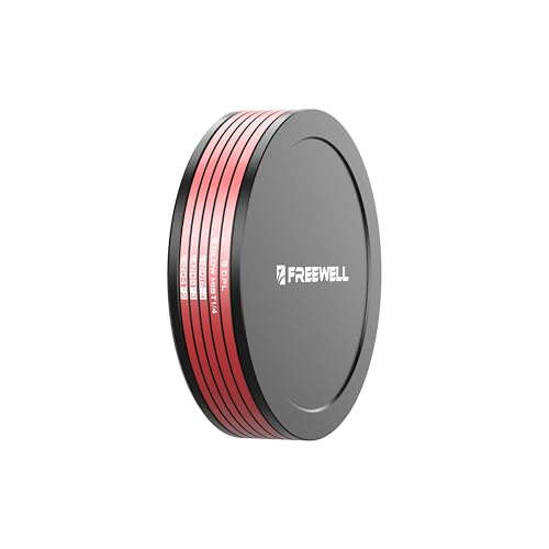 Freewell QuickSnap Magnetic & Stackable Filter Kit for iPhone – ND4, ND8, ND16, CPL & Black Glow Mist 1/4 Filter – Compatible with Freewell iPhone Case & Cage - style: Quick Snap Filter Kit