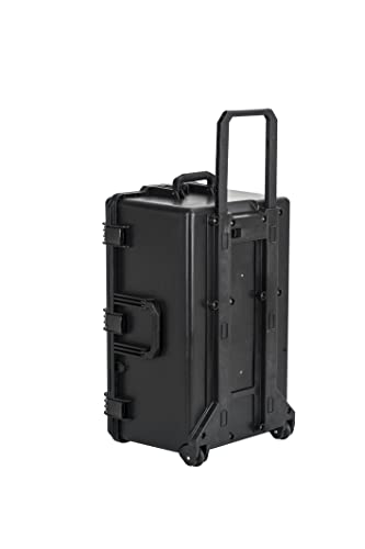 MEIJIA Premium Waterproof Rolling Hard Camera Case,Hard Protective Case with customizable fit foam and wheels,Full Protection with Light&Convenient Design,Elegant Black (31.3"X20.3"X15.5") - size: 31.3"X20.3"X15.5"