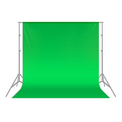 NEEWER 6x9 feet/1.8x2.8m Photo Studio 100% Pure Polyester Collapsible Backdrop Background for Photography, Video and Television (Backdrop Only) - Green - color: Green, size: 6 x 9 ft