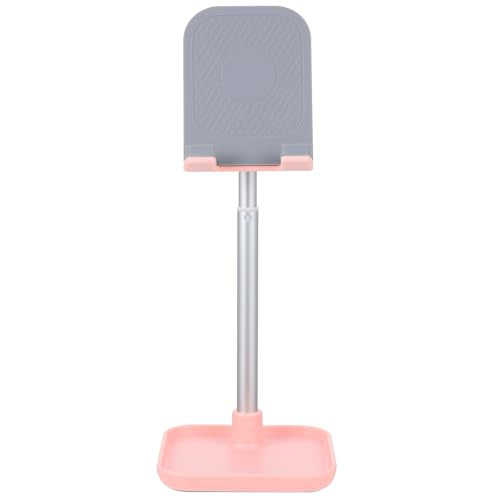 Beaupretty Adjustable Desktop Phone Stand Universal Live Phone Holder for Desk Use with Telescopic Arm for Streaming and Video Calls