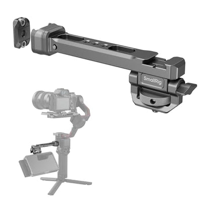 SMALLRIG HawkLock Quick Release Adjustable Camera Monitor Mount, NATO Rail and Cold Shoe, Tilt 165° Adjustable, for DJI RS 5/RS 4 Mini/RS 4 Pro/RS 4 /RS 3 Mini/RS 3 Pro/RS 3 /RSC 2 /RS 2 Stabilizers - style: HawkLock QR