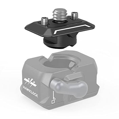 SmallRig Quick Release Plate with 1/4" Screw, HawkLock Quick Release Top Plate for Stabilizer, Action Camera, Monitor, LED Light, QR Top Plate for SmallRig HawkLock Quick Release System - 3730C - style: QR Top Plate