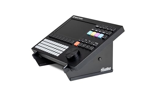 Headliner Adjustable Steel Desktop Production Stand (Small); Fits Small Synths, Samplers, Effects Modules, Drum Machines and more Music Production Gear for your Studio - size: Single-Tier Small Desktop Production Stand