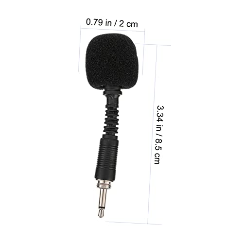 BESPORTBLE 2Pcs Line Microphone Noise Canceling Mic for Laptop Omnidirectional Design Plug and Sensitivity Sound Reproduction for Streaming and Recording