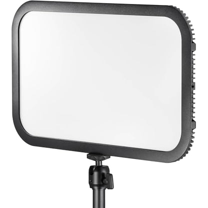 Godox E-Sport LED Light Panel, 2800–6500K Bi-Color, CRI 96 TLCI 97, Magnetic Detachable Remote, iOS/Android App Control, Silent Cooling, Table Mount Included (ES45K)