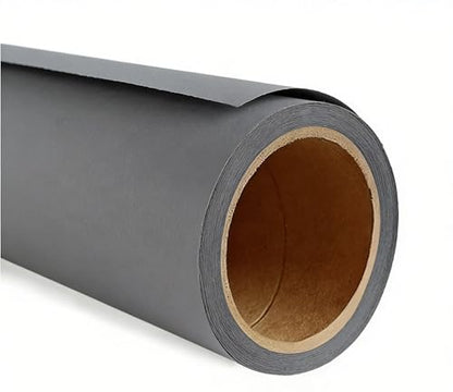 Seamless Photo Photography Backdrop Paper, Photo Background Paper Roll (Thunder Grey, 86”x16') - color: Thunder Grey, size: 86”x16'