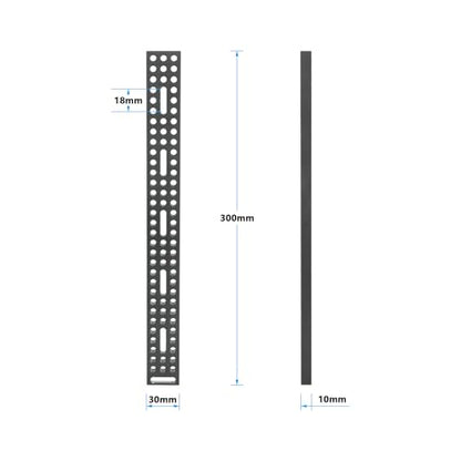 CAMVATE Long Cheese Mounting Plate with 1/4"-20 Camera Screw-3767