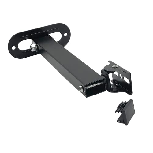 8" Long Arm Bracket 180 Degree Rotatable Projector Wall Mount Stand Bracket for Security CCTV Camera Wall Corner Mount Projector Metal Bracket