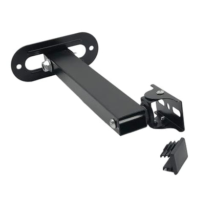 8" Long Arm Bracket 180 Degree Rotatable Projector Wall Mount Stand Bracket for Security CCTV Camera Wall Corner Mount Projector Metal Bracket