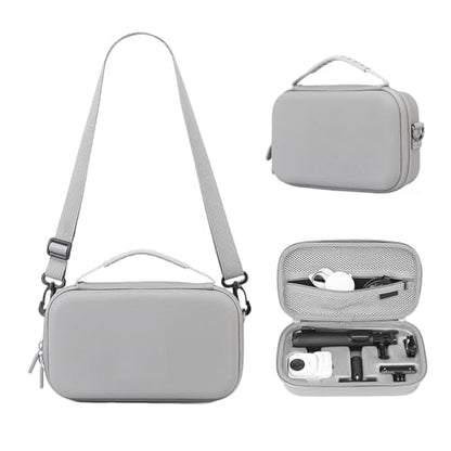Carry Case for Insta360 Go Ultra Accessories, Insta 360 Go Ultra Portable Travel Bag with Shoulder Strap Hard Case for Protection, Organization, and Storage, Water-Resistance