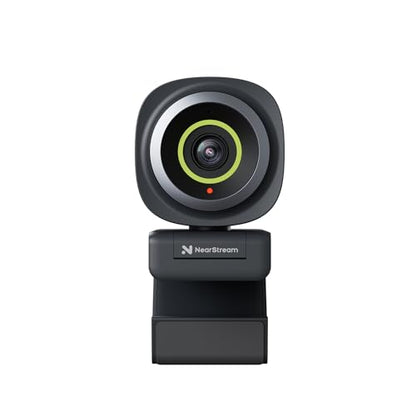 NearStream 2K Webcam for PC, Full HD 1080P Webcam with Noise-Canceling Mic, Auto Focus,Software Control, Adjustable FOV, Plug&Play, Compact Web Camera for Desktop Computer for Zoom/Skype/Teams (V02AF) - style: 2K@30FPS,1080P@60FPS