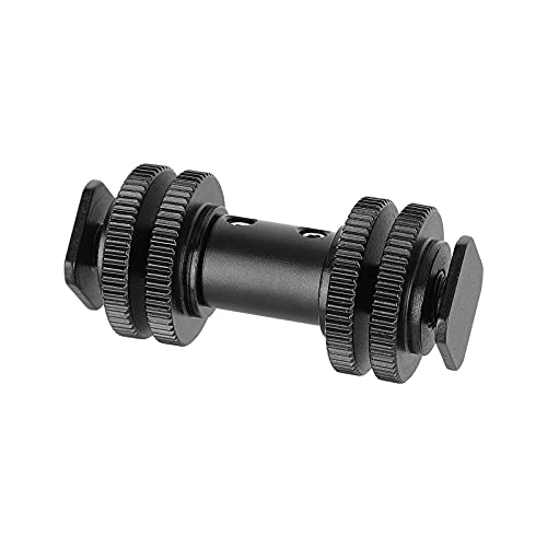 CAMVATE Double-end Cold Shoe Adapters for DSLR Camera Flash Light Accessory