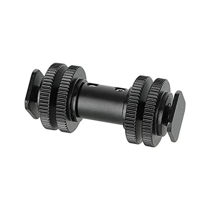 CAMVATE Double-end Cold Shoe Adapters for DSLR Camera Flash Light Accessory